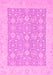 Oriental Pink Traditional Rug, abs2780pnk