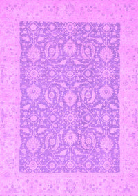 Oriental Purple Traditional Rug, abs2780pur