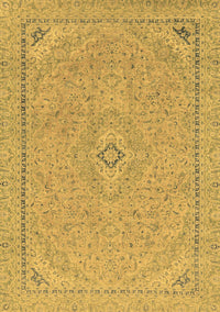 Abstract Brown Modern Rug, abs2781brn