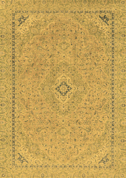 Abstract Brown Modern Rug, abs2781brn