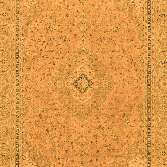 Abstract Orange Modern Rug, abs2781org