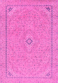 Abstract Pink Modern Rug, abs2781pnk