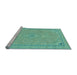 Sideview of Machine Washable Abstract Light Blue Modern Rug, wshabs2781lblu