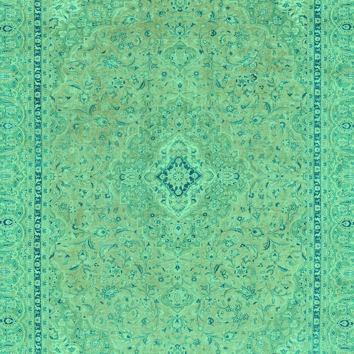 Machine Washable Abstract Turquoise Modern Area Rugs, wshabs2781turq