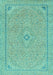 Abstract Light Blue Modern Rug, abs2781lblu