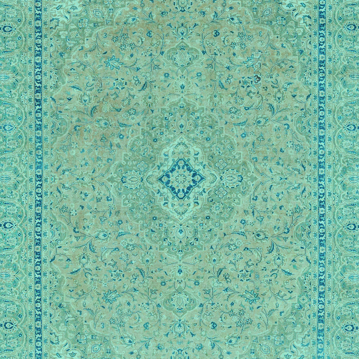 Abstract Light Blue Modern Rug, abs2781lblu