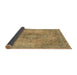 Sideview of Abstract Light Brown Modern Rug, abs2782