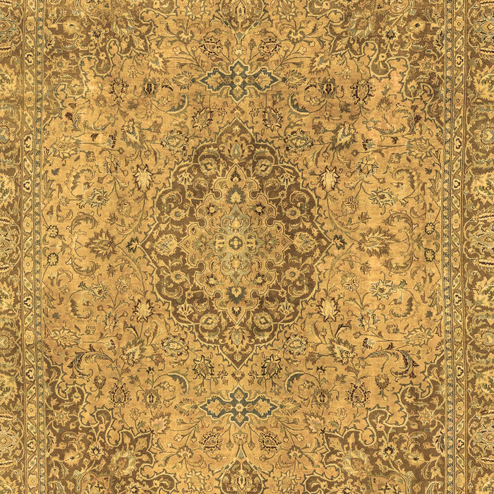 Abstract Brown Modern Rug, abs2782brn