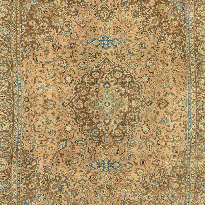 Machine Washable Abstract Light Brown Rug, wshabs2782