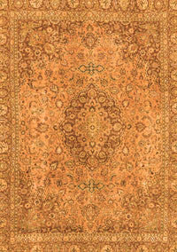 Abstract Orange Modern Rug, abs2782org