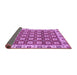 Sideview of Oriental Purple Traditional Rug, abs2783pur