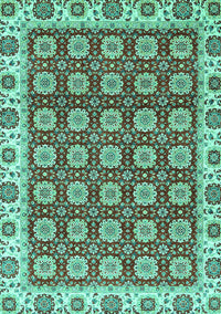 Oriental Turquoise Traditional Rug, abs2783turq