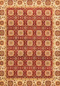 Oriental Orange Traditional Rug, abs2783org