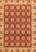 Oriental Orange Traditional Rug, abs2783org