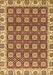 Machine Washable Oriental Brown Traditional Rug, wshabs2783brn