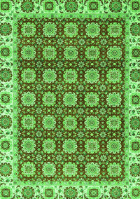 Oriental Green Traditional Rug, abs2783grn