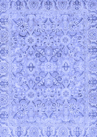 Oriental Blue Traditional Rug, abs2784blu