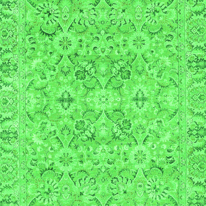 Oriental Green Traditional Rug, abs2784grn