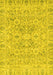 Oriental Yellow Traditional Rug, abs2784yw