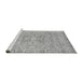 Sideview of Machine Washable Oriental Gray Traditional Rug, wshabs2784gry