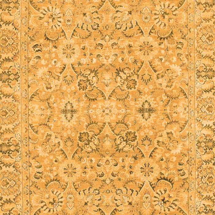 Oriental Orange Traditional Rug, abs2784org