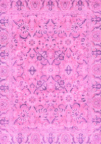 Oriental Pink Traditional Rug, abs2784pnk