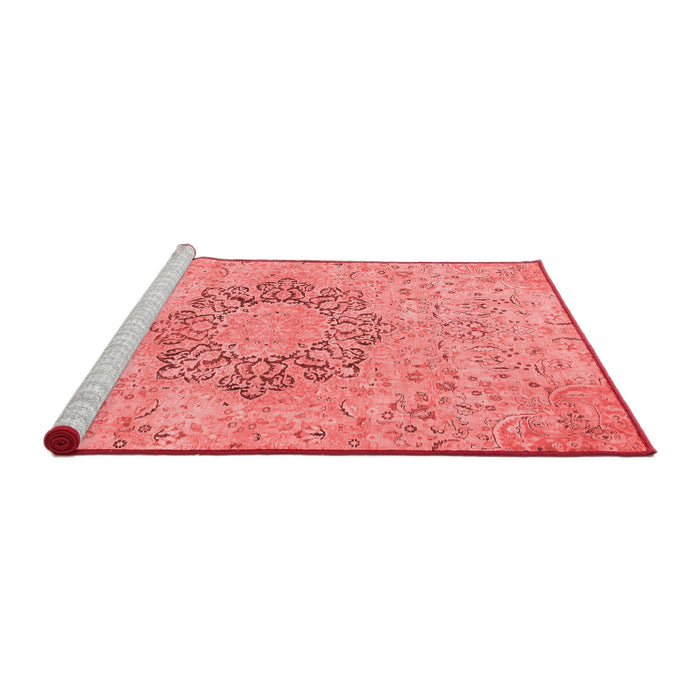 Modern Red Washable Rugs