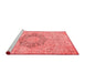 Modern Red Washable Rugs