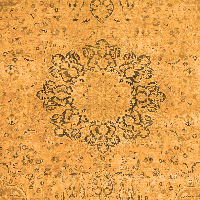 Machine Washable Abstract Orange Modern Area Rugs, wshabs2785org