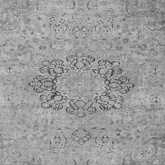 Square Machine Washable Abstract Gray Modern Rug, wshabs2785gry