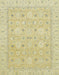 Machine Washable Abstract Brown Gold Rug, wshabs2786