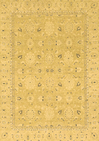 Abstract Brown Modern Rug, abs2786brn