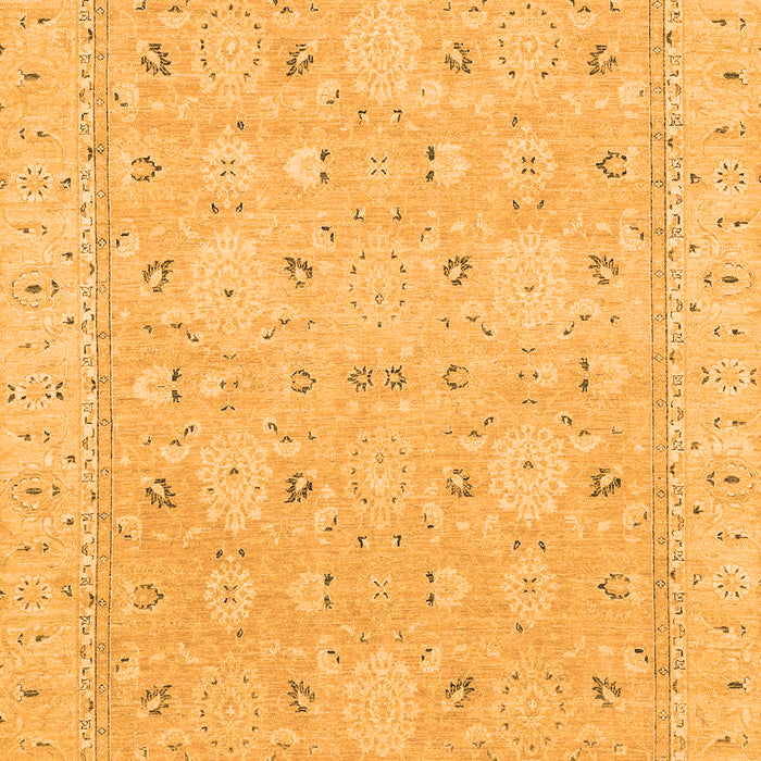 Abstract Orange Modern Rug, abs2786org