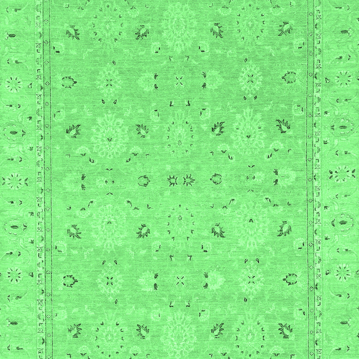 Abstract Emerald Green Modern Rug, abs2786emgrn