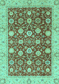 Oriental Turquoise Traditional Rug, abs2787turq