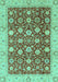 Oriental Turquoise Traditional Rug, abs2787turq