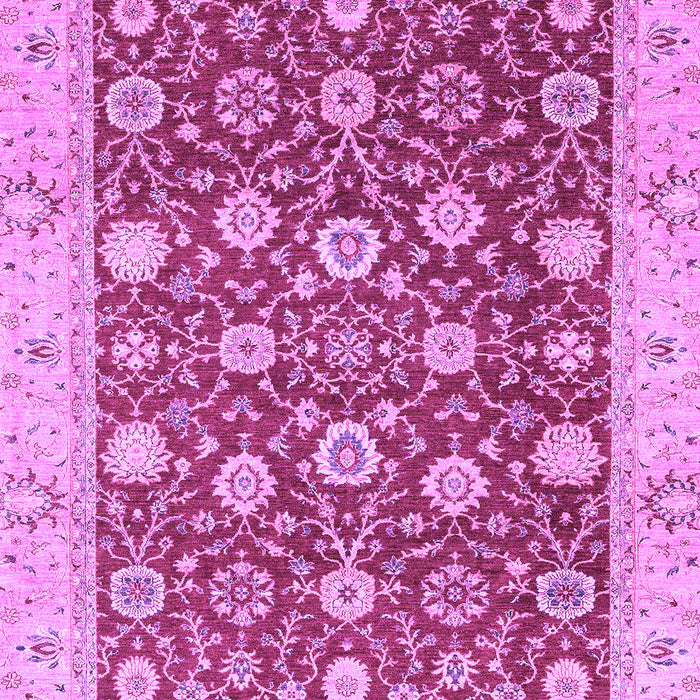 Machine Washable Oriental Purple Traditional Area Rugs, wshabs2787pur