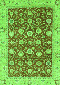 Oriental Green Traditional Rug, abs2787grn