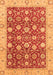 Oriental Orange Traditional Rug, abs2787org