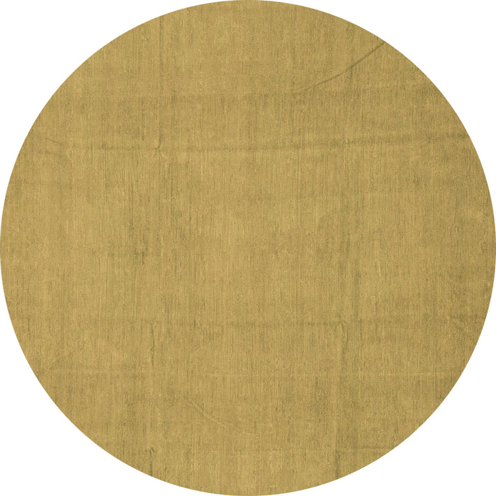Round Abstract Brown Modern Rug, abs2788brn