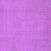 Square Machine Washable Abstract Purple Modern Area Rugs, wshabs2788pur