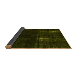 Sideview of Persian Yellow Bohemian Rug, abs2789yw