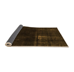 Sideview of Persian Orange Bohemian Rug, abs2789org