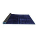 Sideview of Persian Blue Bohemian Rug, abs2789blu