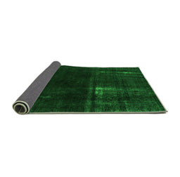 Sideview of Persian Green Bohemian Rug, abs2789grn