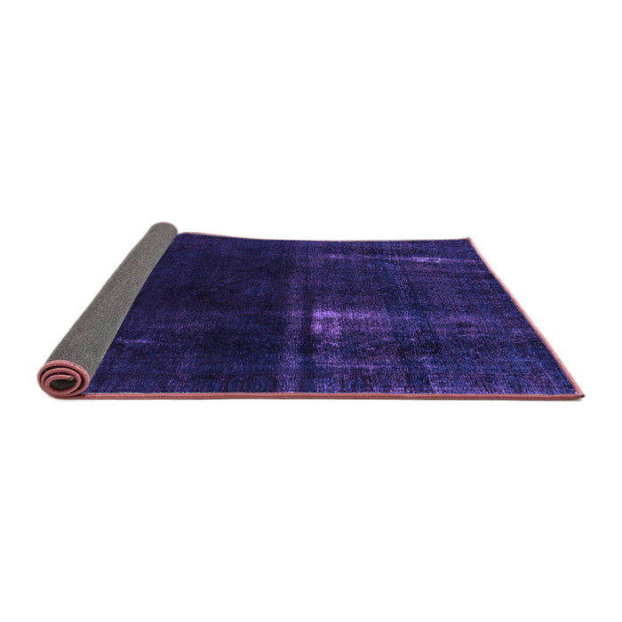 Sideview of Persian Purple Bohemian Rug, abs2789pur