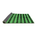 Sideview of Oriental Emerald Green Modern Rug, abs278emgrn