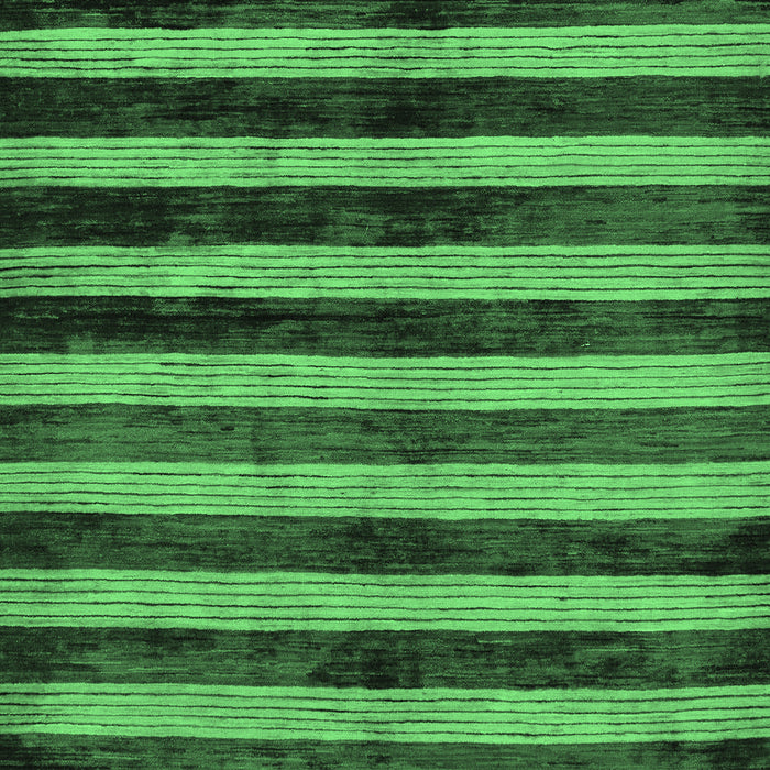 Machine Washable Oriental Emerald Green Modern Area Rugs, wshabs278emgrn