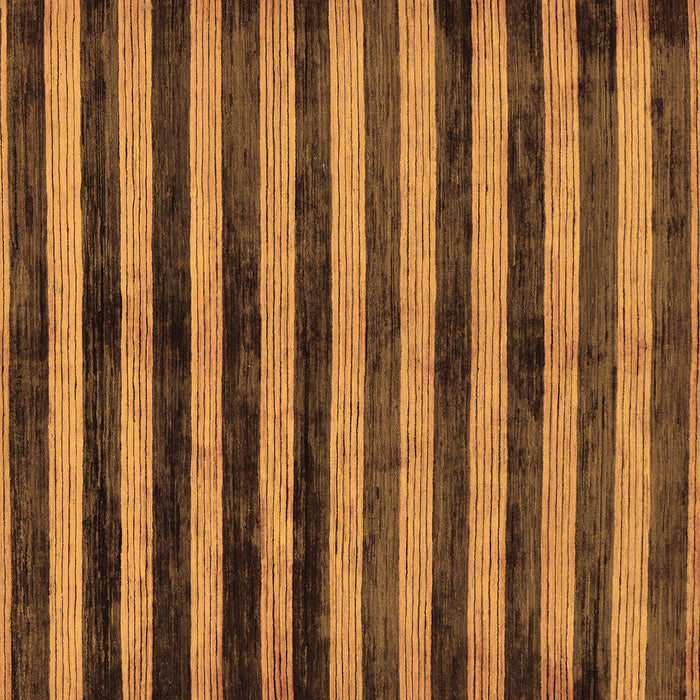 Square Machine Washable Oriental Brown Modern Rug, wshabs278brn