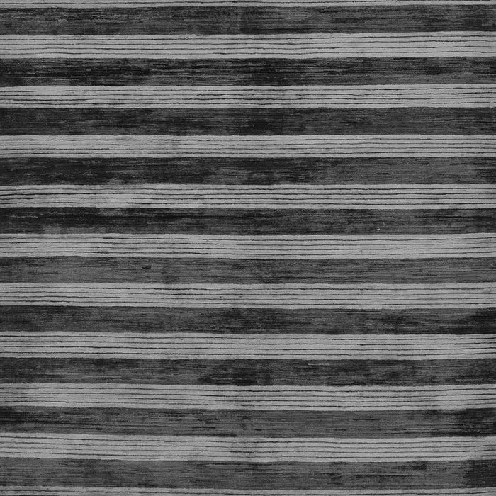 Square Machine Washable Oriental Gray Modern Rug, wshabs278gry